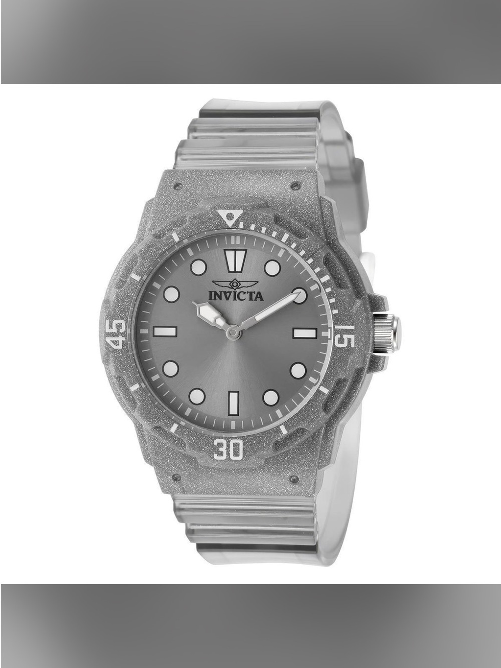 Invicta Celestial Cloud Womens watch-35mm, Transparent, Grey(49207)